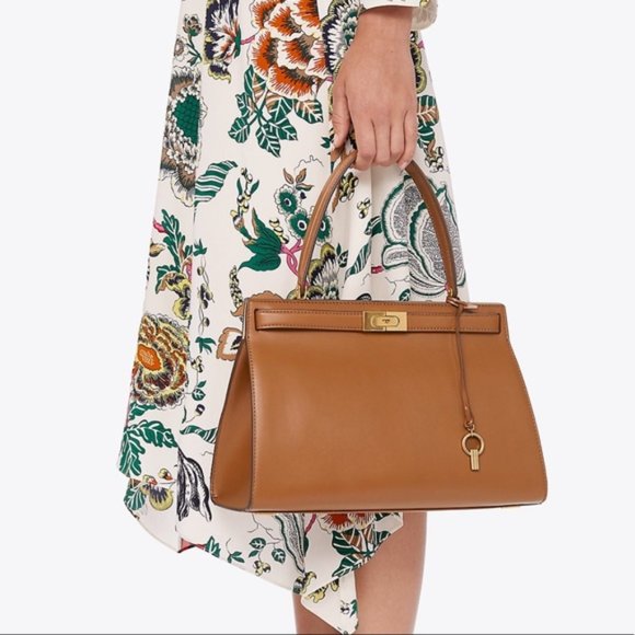 large lee radziwill leather bag